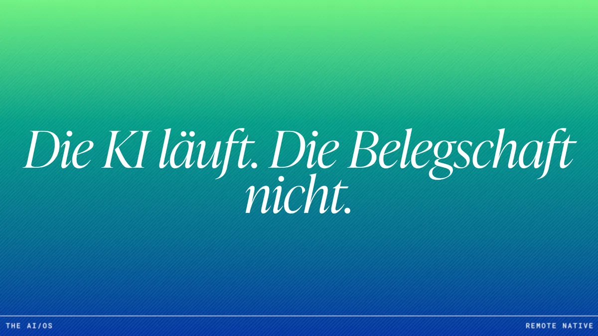 KI Change Management: Warum Transformationen an Menschen scheitern, nicht an Technologie