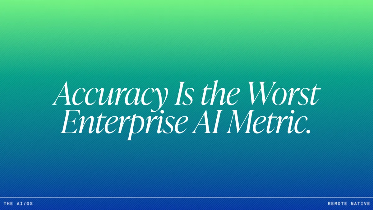AI Evaluation Beyond Accuracy: How to Benchmark Enterprise AI Systems