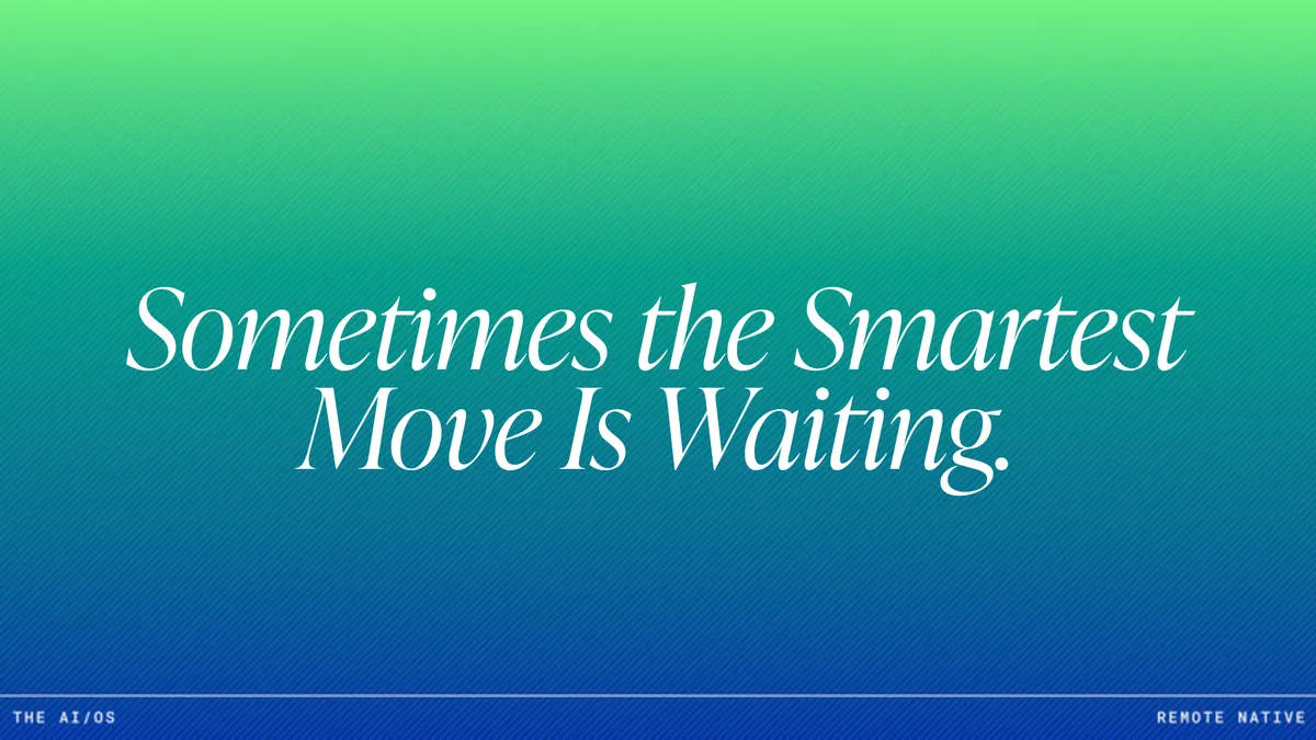 The AI-Shift Migration Strategy: When Waiting to Migrate Is the Smarter Move