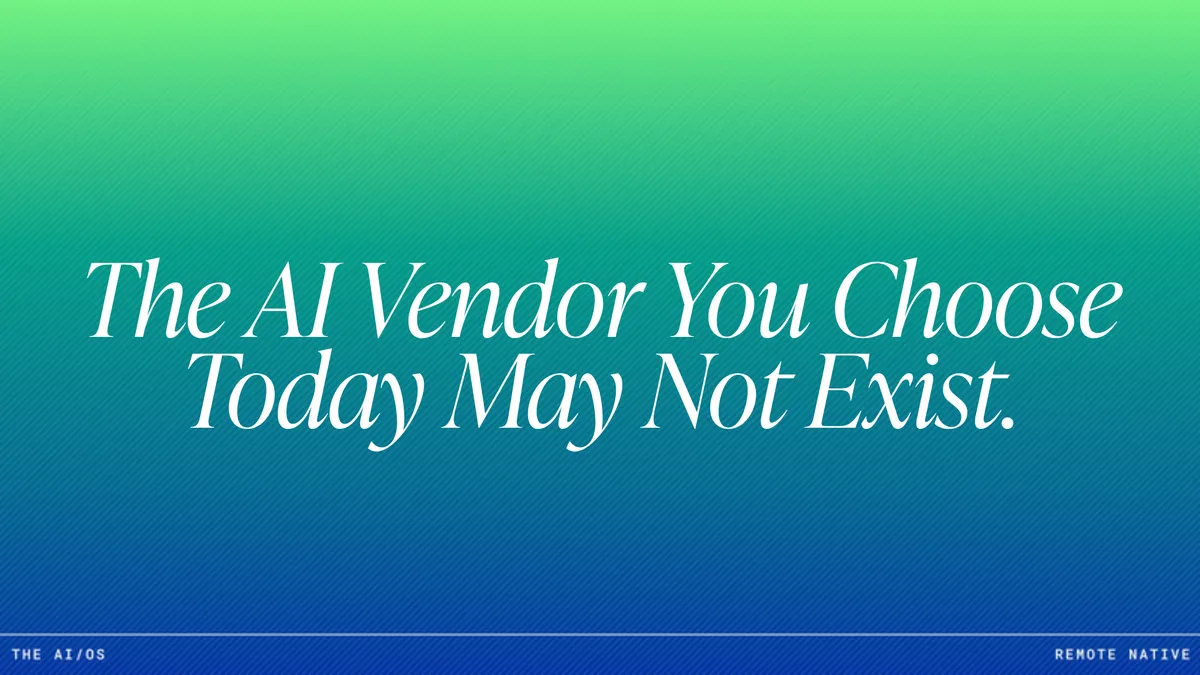 AI Vendor Selection: How to Evaluate Platforms, Models, and Partners Without Getting Locked In