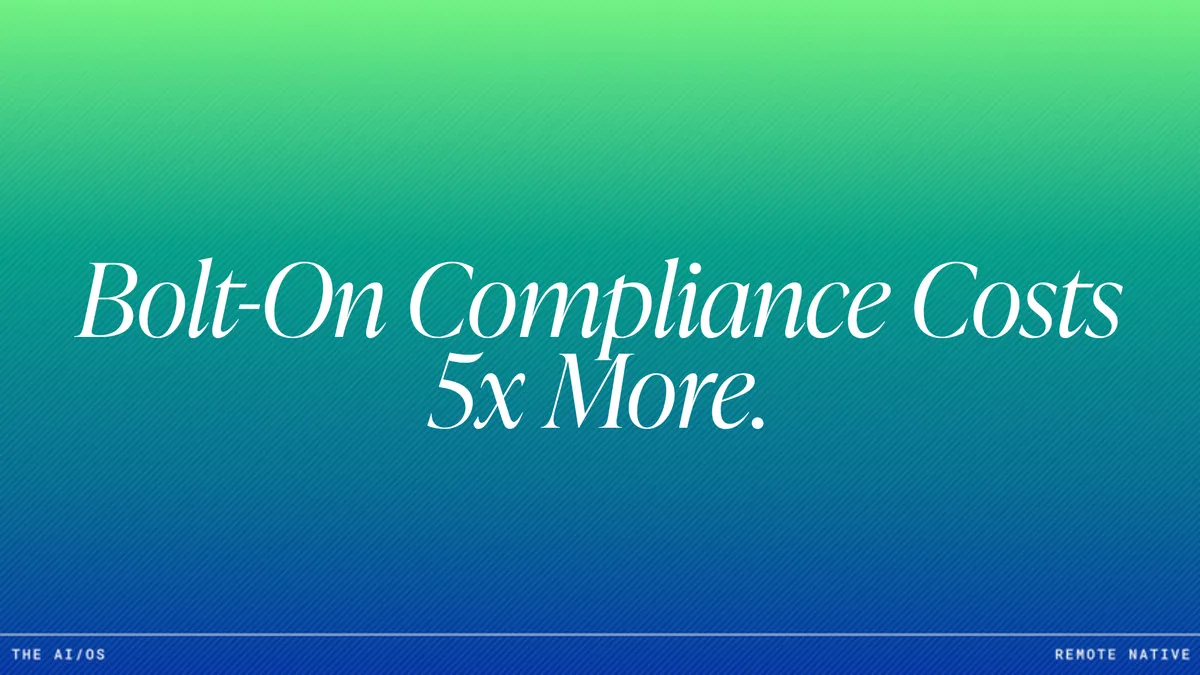 Compliance by Design: Building EU AI Act Compliance Into AI Workflows From Day One