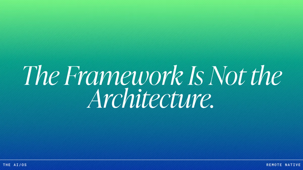 Multi-Agent Architecture: What Matters More Than Framework Choice