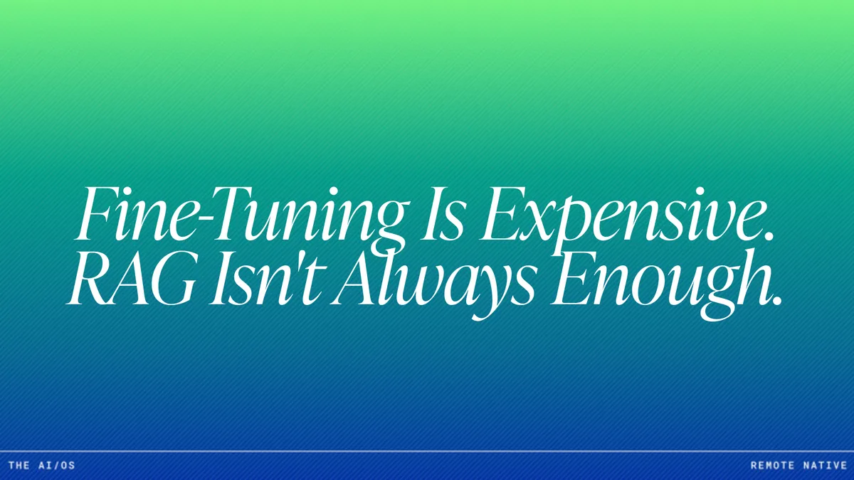 RAG vs. Fine-Tuning vs. Prompt Engineering: A Decision Framework